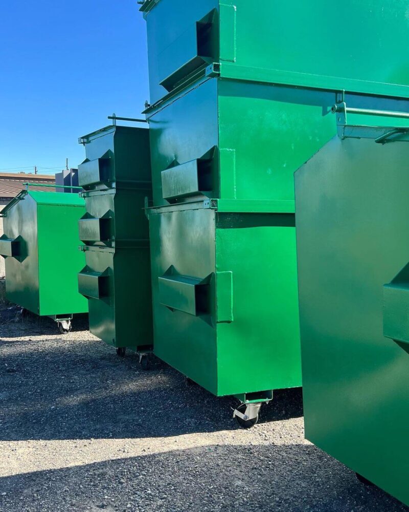 Gallery Buy Brand New or Refurbished Steel Waste & Skip Bins Sydney